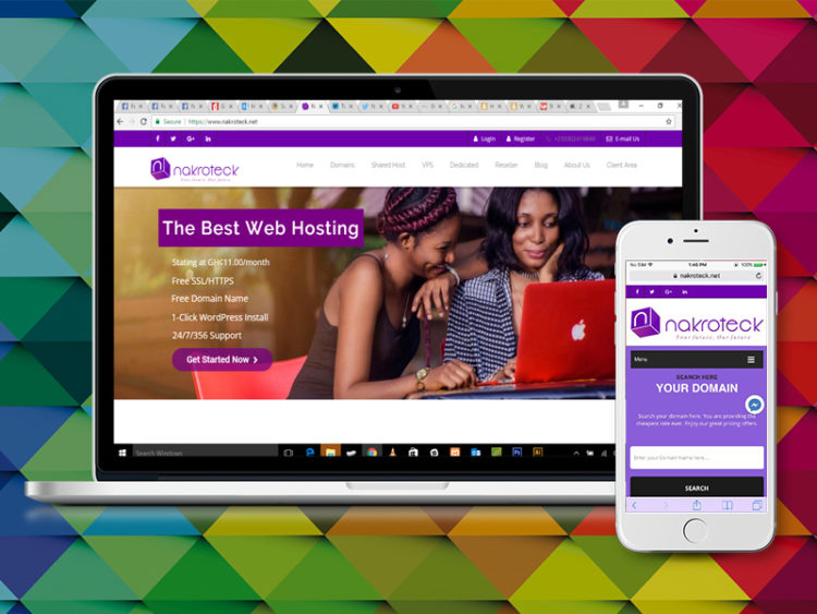 Nakroteck Hosting Website