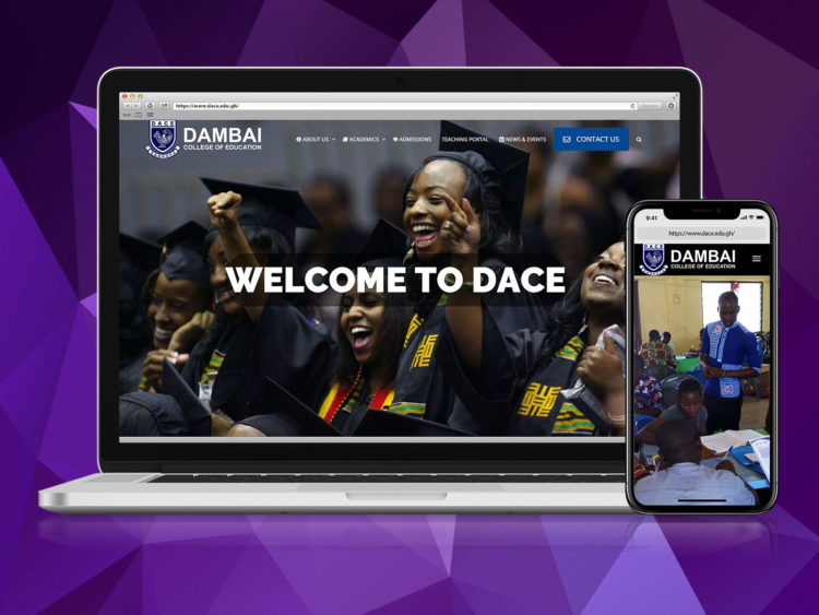 Dambai College of Education Website