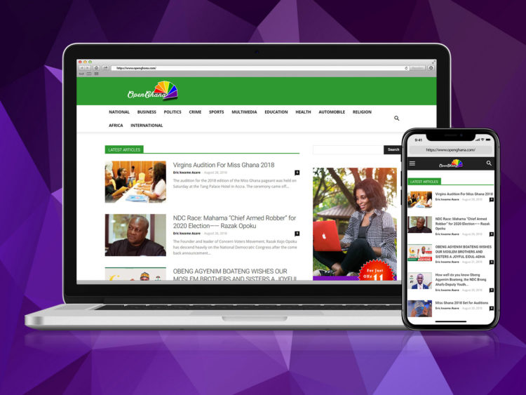 OpenGhana Website
